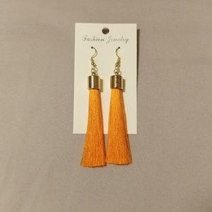 Tassel dangle earrings